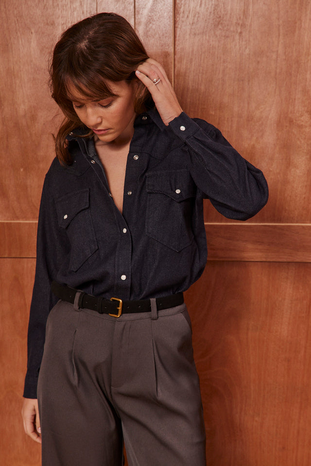 Midnight Denim Shirt