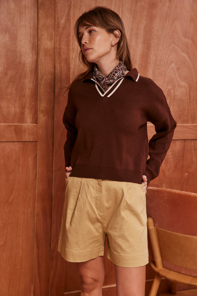 The Duet Polo Sweater