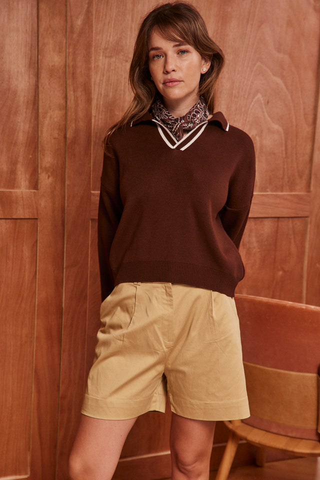 The Duet Polo Sweater