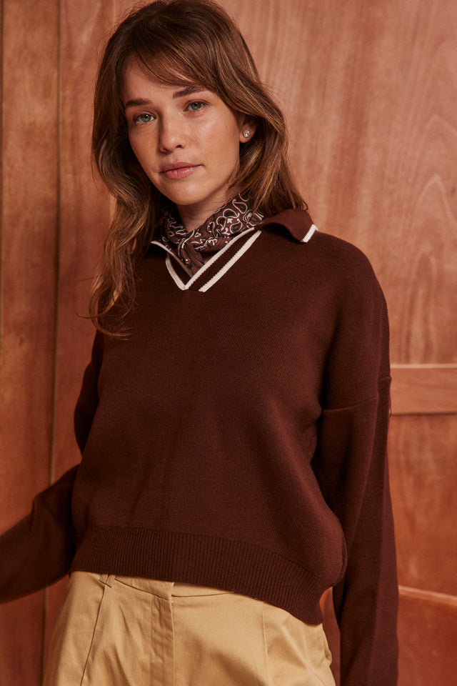 The Duet Polo Sweater