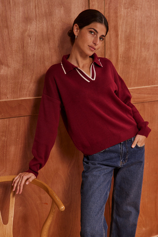 The Duet Polo Sweater