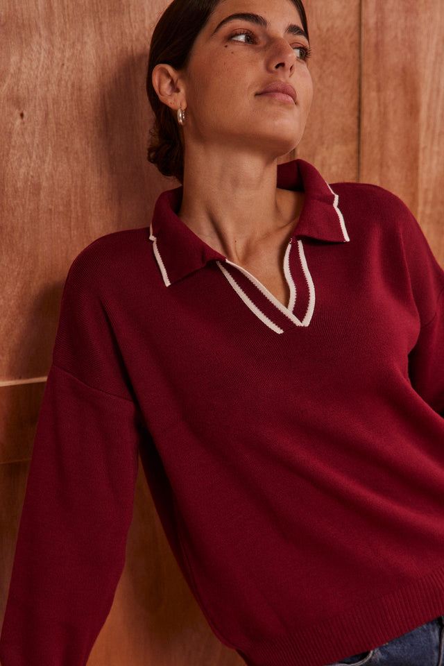 The Duet Polo Sweater