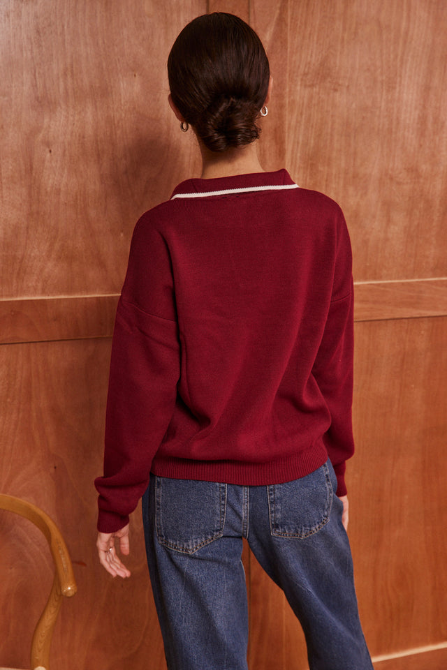 The Duet Polo Sweater