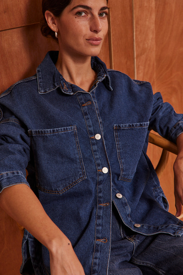 Everyday Denim Overshirt