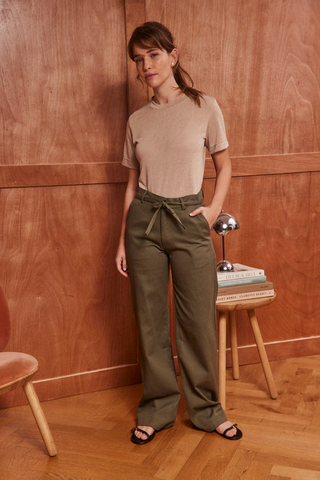 The Casual Tie-Waist Trousers