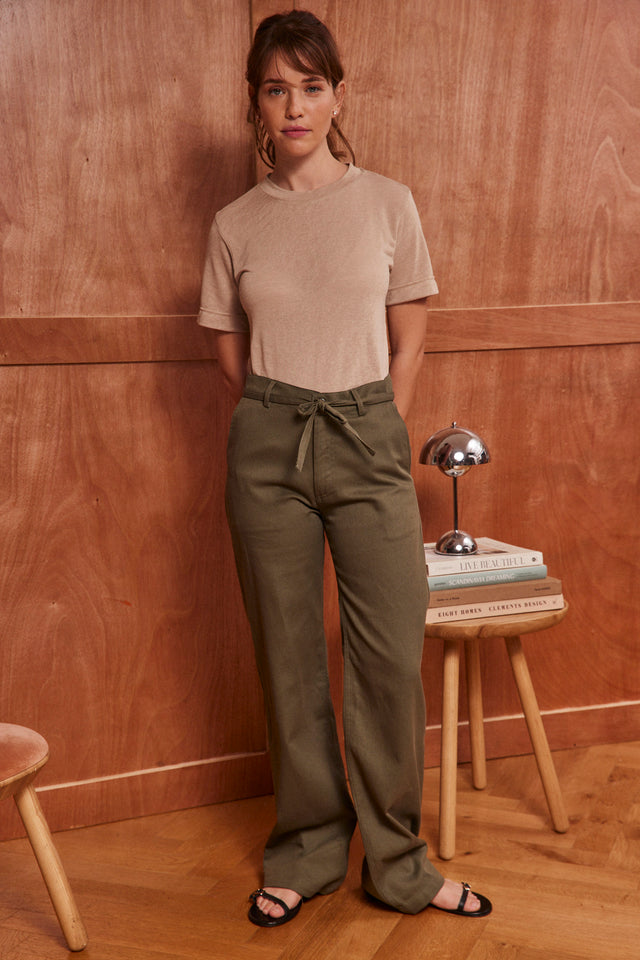 The Casual Tie-Waist Trousers