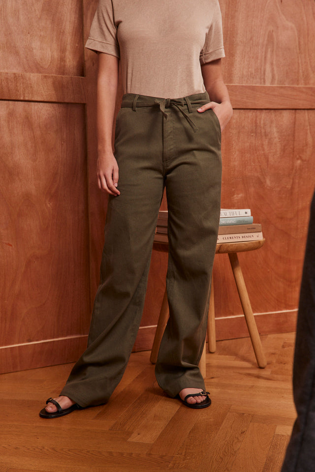 The Casual Tie-Waist Trousers