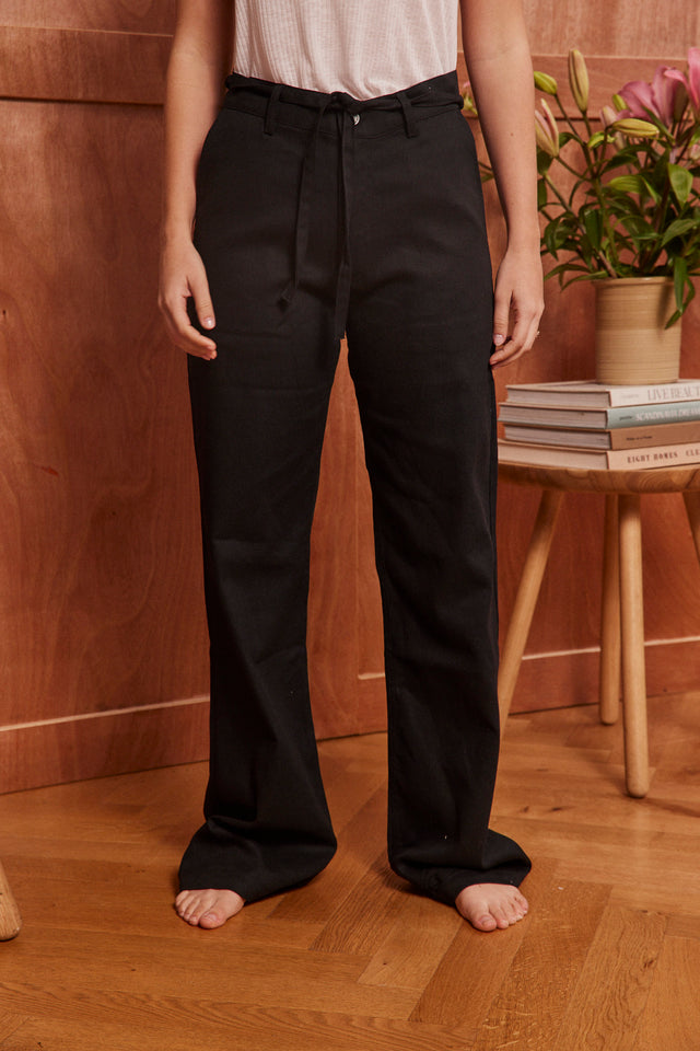 The Casual Tie-Waist Trousers